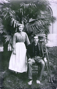 Félicie et Auguste Bonnet en 1914 (Collection Rolande Géry)