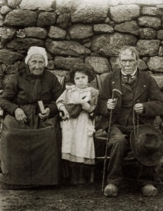 Les parents de Claude Bruyère vers 1890 (Collection Michel Deschaux)