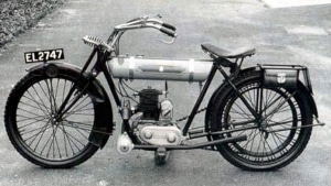 Le modèle BABY de 1914 de la marque Triumph