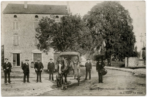 La nouvelle route d’Annonay, au départ de la Place du Pontet - Collection Jeanne Fourel