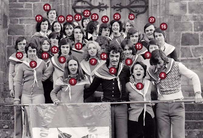 Conscrits de Quintenas • Classes 1965-1966 • Collection Marie-Jo Fourel