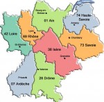 Région Rhône-Alpes en 1963