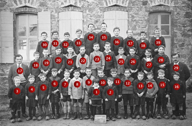 École libre de garçons • 1931 • Collection famille Chirol