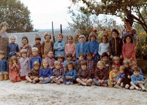 Maternelle privée - 1975