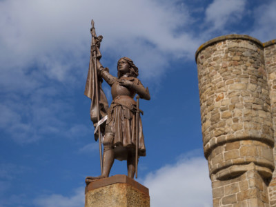 Statue de Jeanne d'Arc, place de l'Église • 2019 • Photographie Bernard David